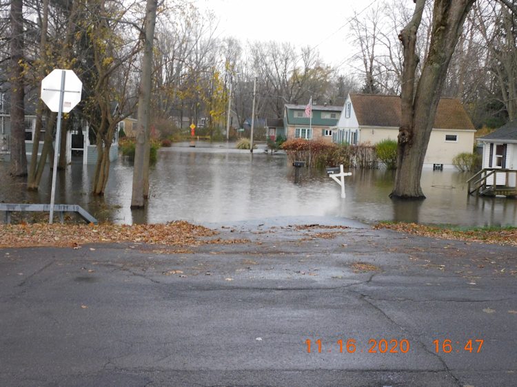 Point Breeze Drive Flooded 11-16-2020