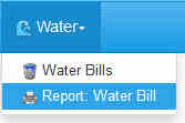 Evans NY News Water Bill Menu