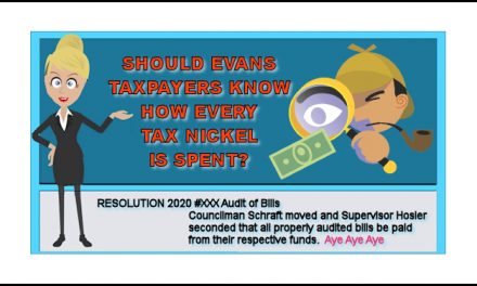 Should Evans Taxpayers Know How Every Tax Nickel Is Spent?