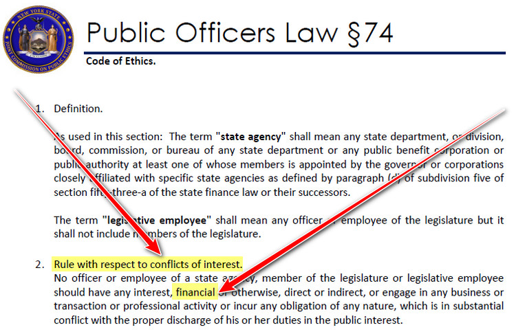 Public Officers Law 74