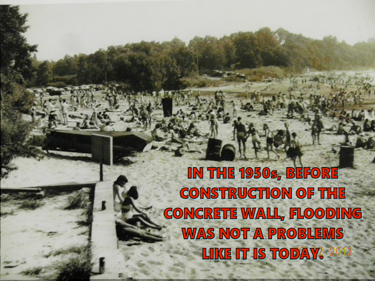 Lake Erie Beach Park In 1950's