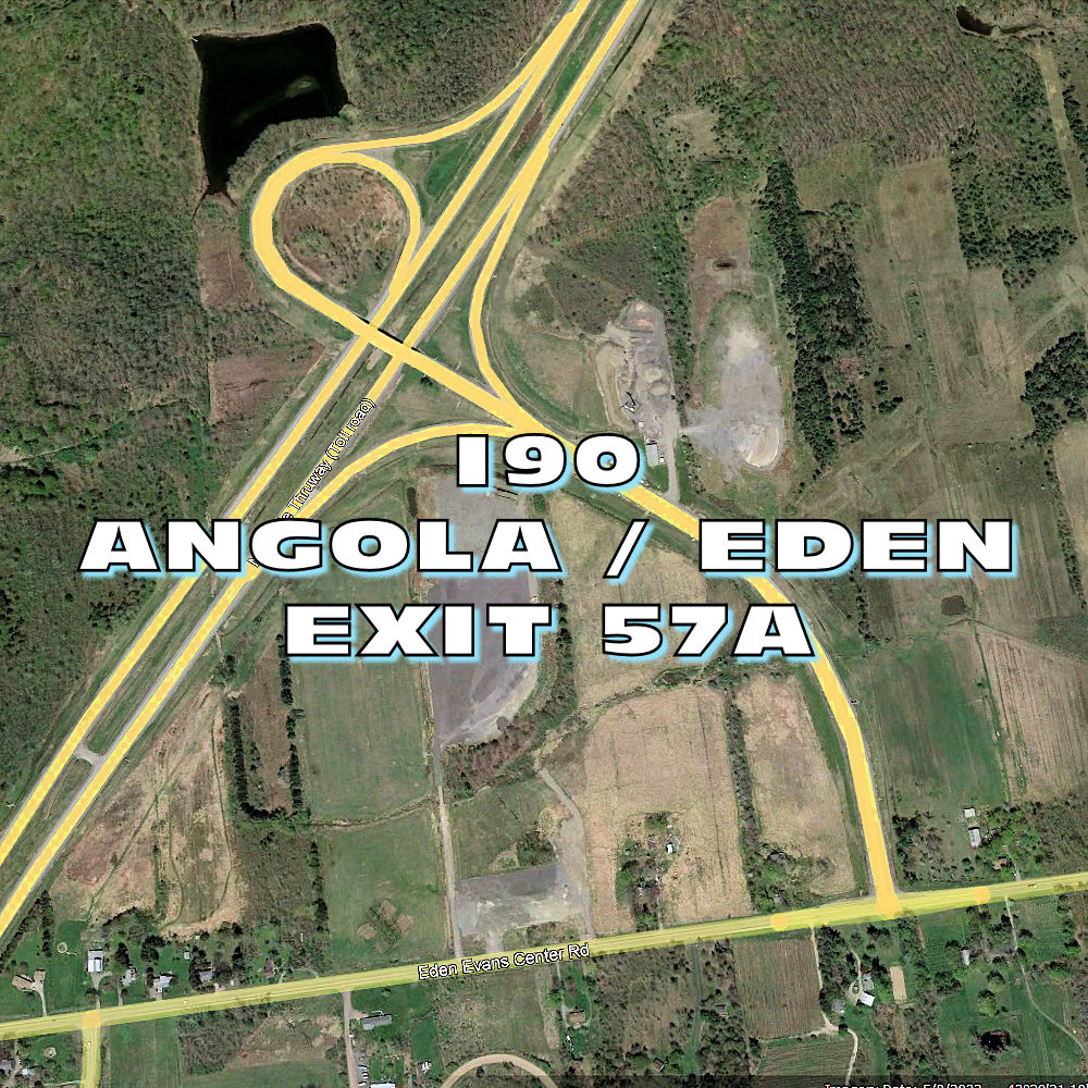 I90 Exit 57A Angola / Eden