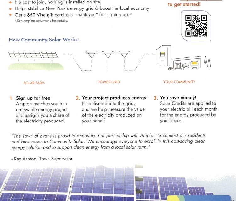 Community Solar For Evans