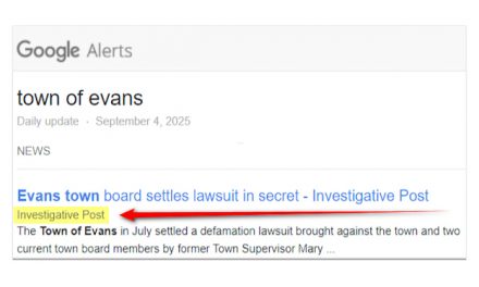Evans town board settles lawsuit in secret